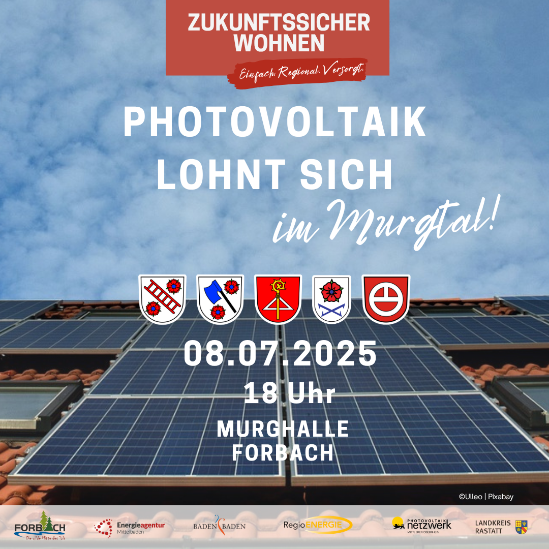Photovoltaik lohnt sich – im Murgtal