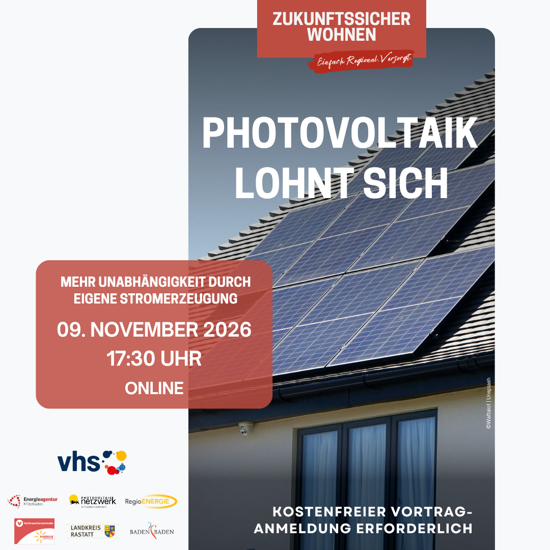 Photovoltaik lohnt sich – Online