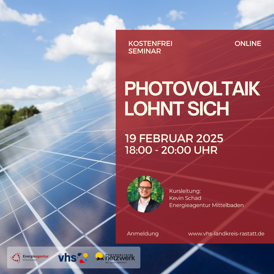 Photovoltaik lohnt sich – Online