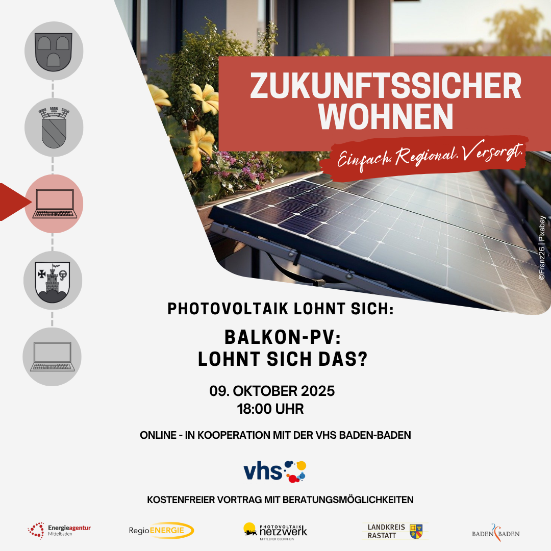 Photovoltaik lohnt sich: Balkon-PV: lohnt sich das? – Online