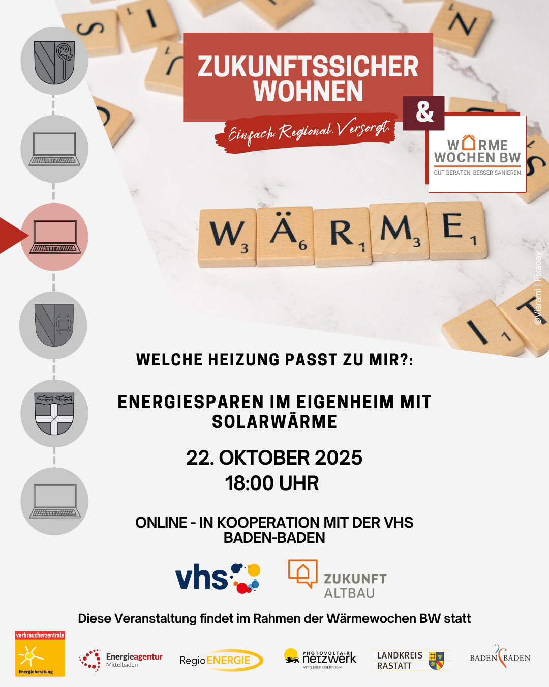 Welche Heizung passt zu mir: Energiesparen im Eigenheim mit Solarwärme- Online