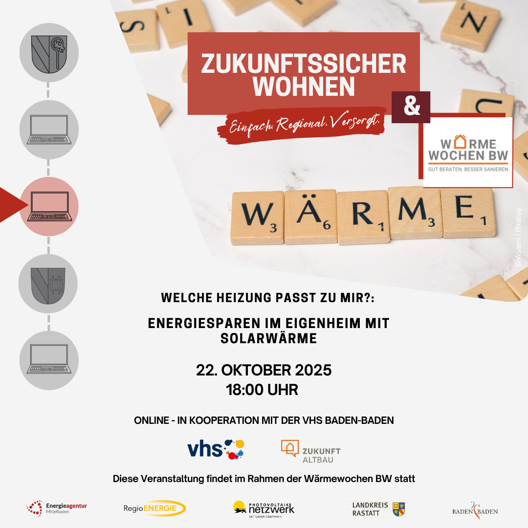 Welche Heizung passt zu mir: Energiesparen im Eigenheim mit Solarwärme- Online