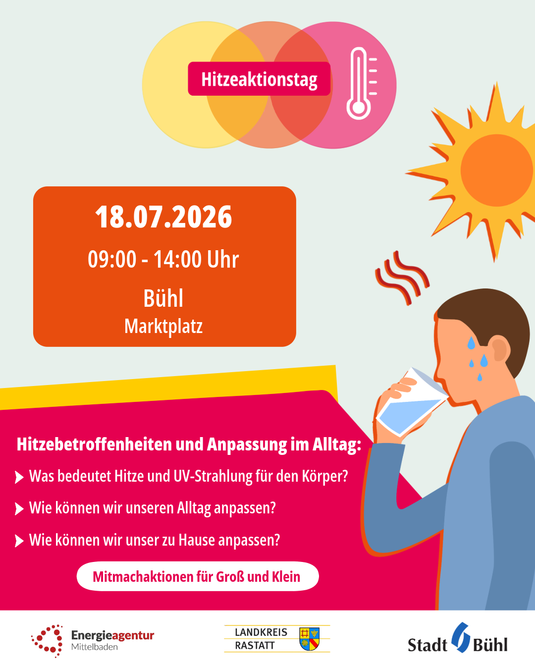 Hitzeaktionstag in Bühl